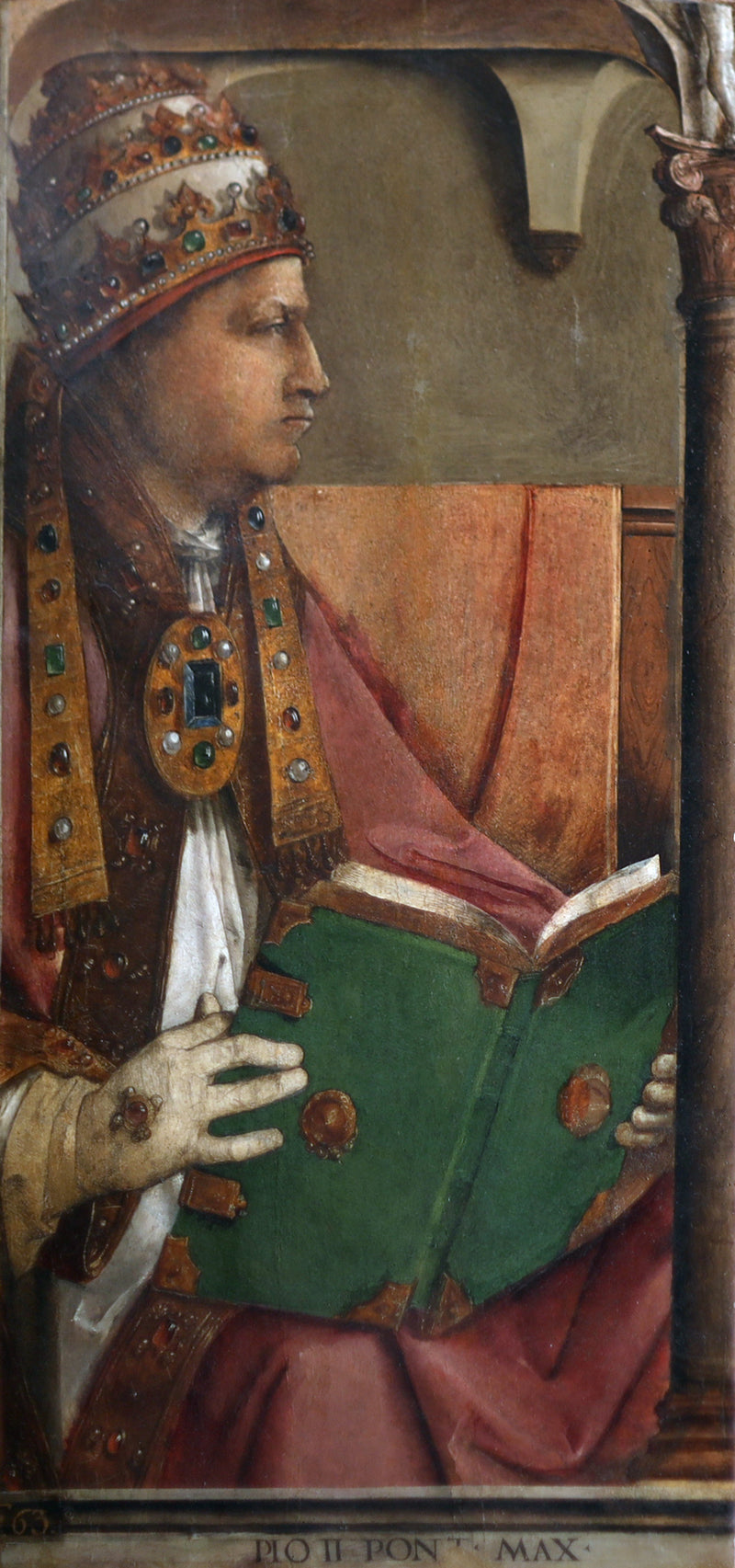 De paus Pius II - Pedro Berruguete