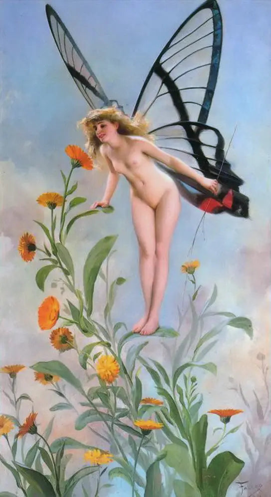 De vlinder - Luis Ricardo Falero

Source:
Le papillon - Luis Ricardo Falero