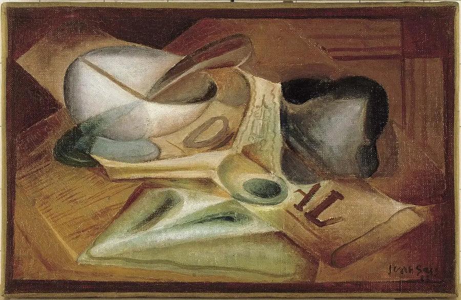 De tabakspakket - Juan Gris