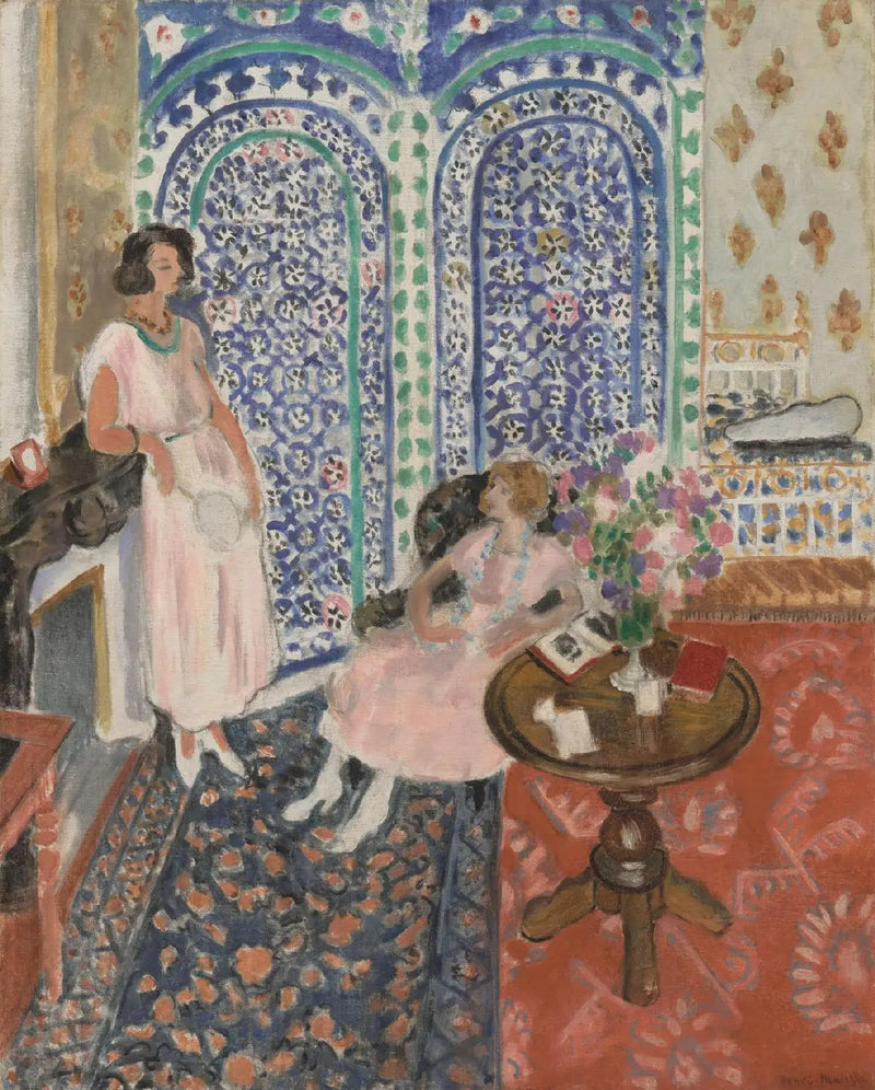 De Moorse Scherm - Henri Matisse