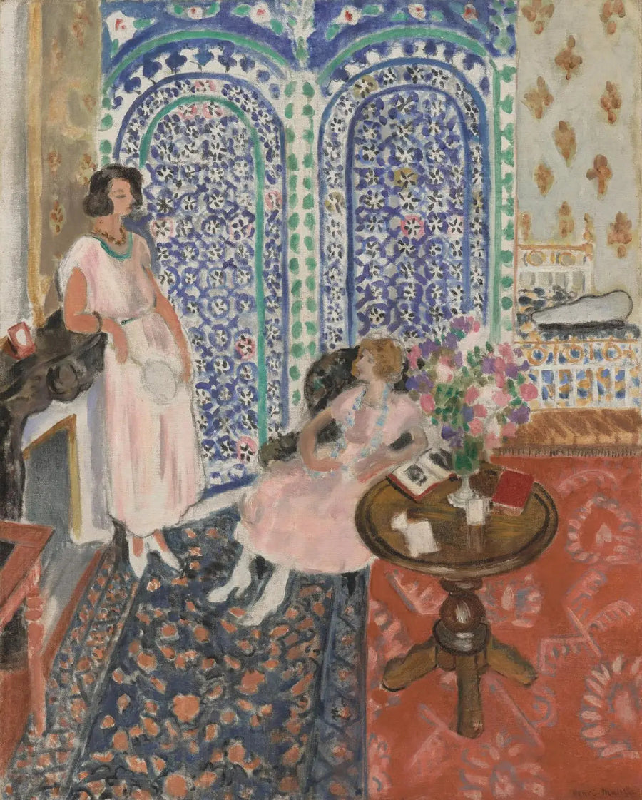 De Moorse Scherm - Henri Matisse