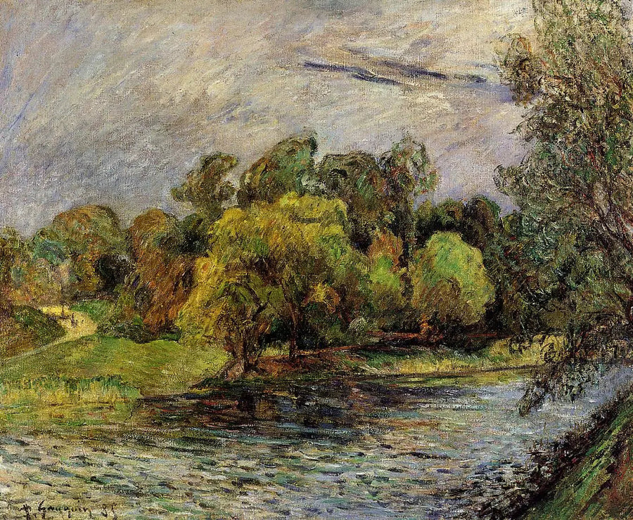 Het Østervold Park in Kopenhagen - Paul Gauguin