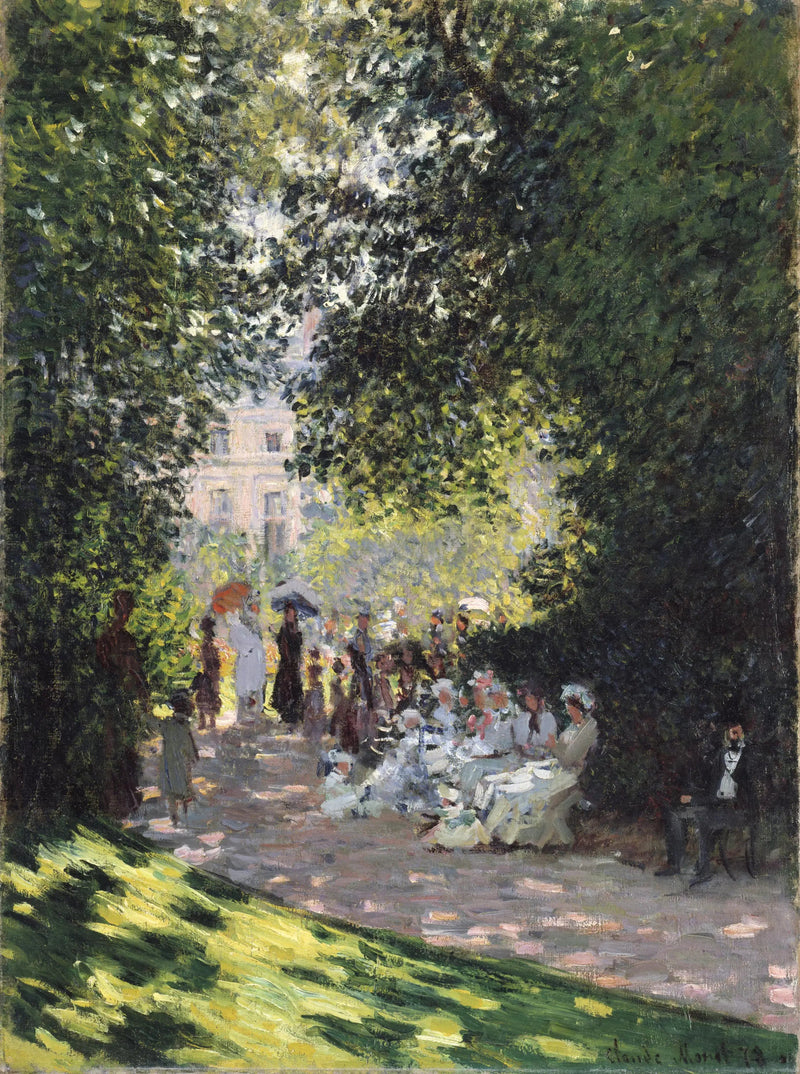 Het Parc Monceau - Claude Monet