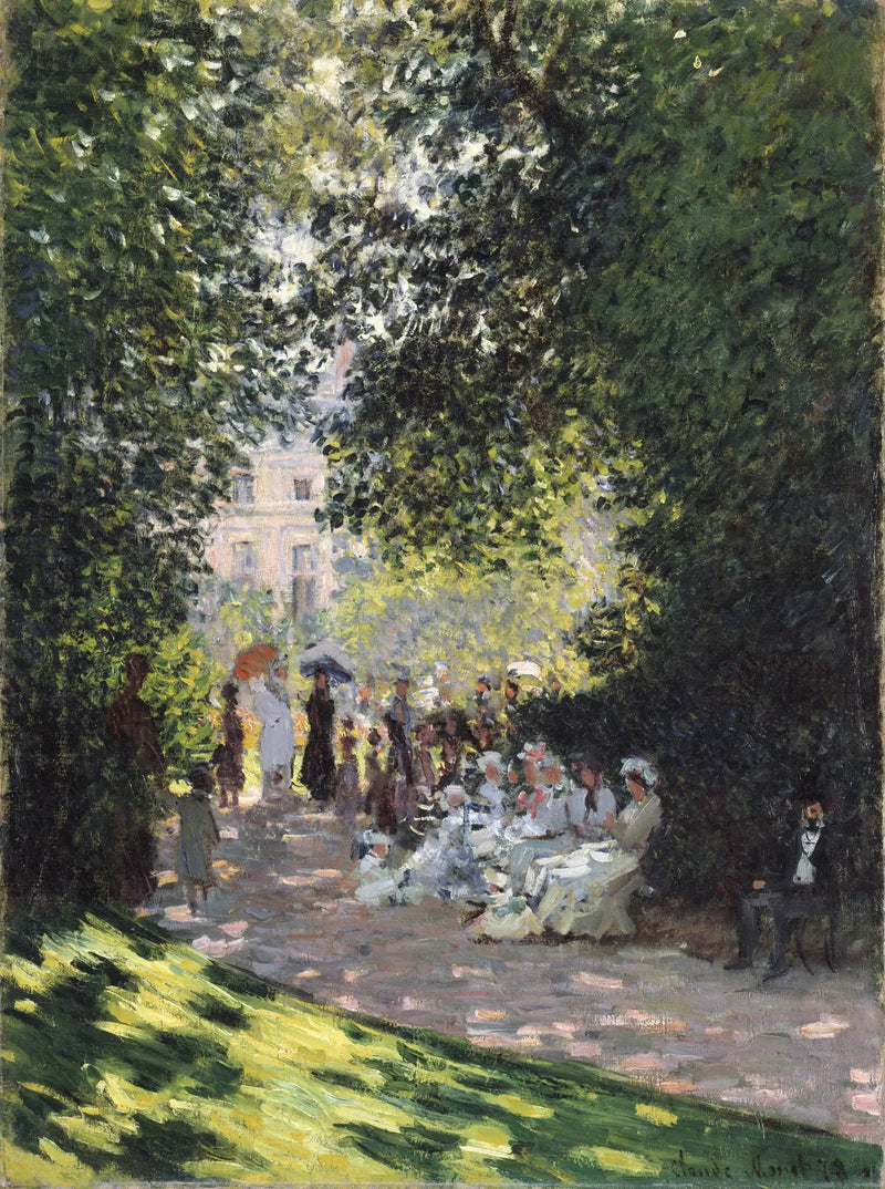 Het Parc Monceau - Claude Monet