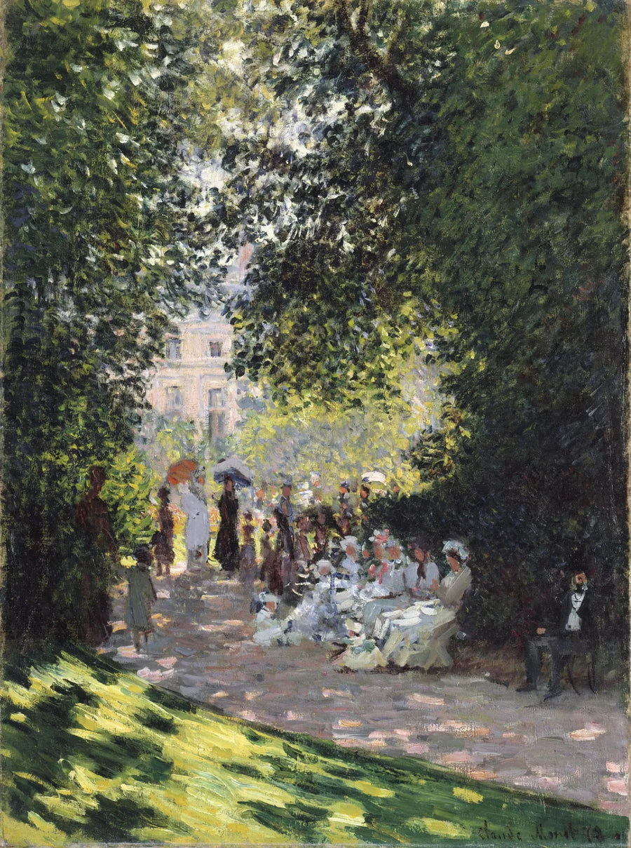Het Parc Monceau - Claude Monet