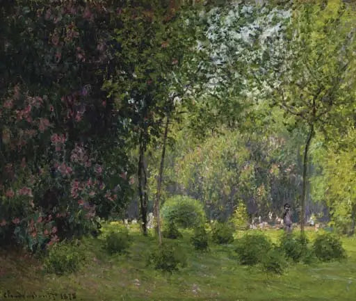 Het Parc Monceau - Claude Monet