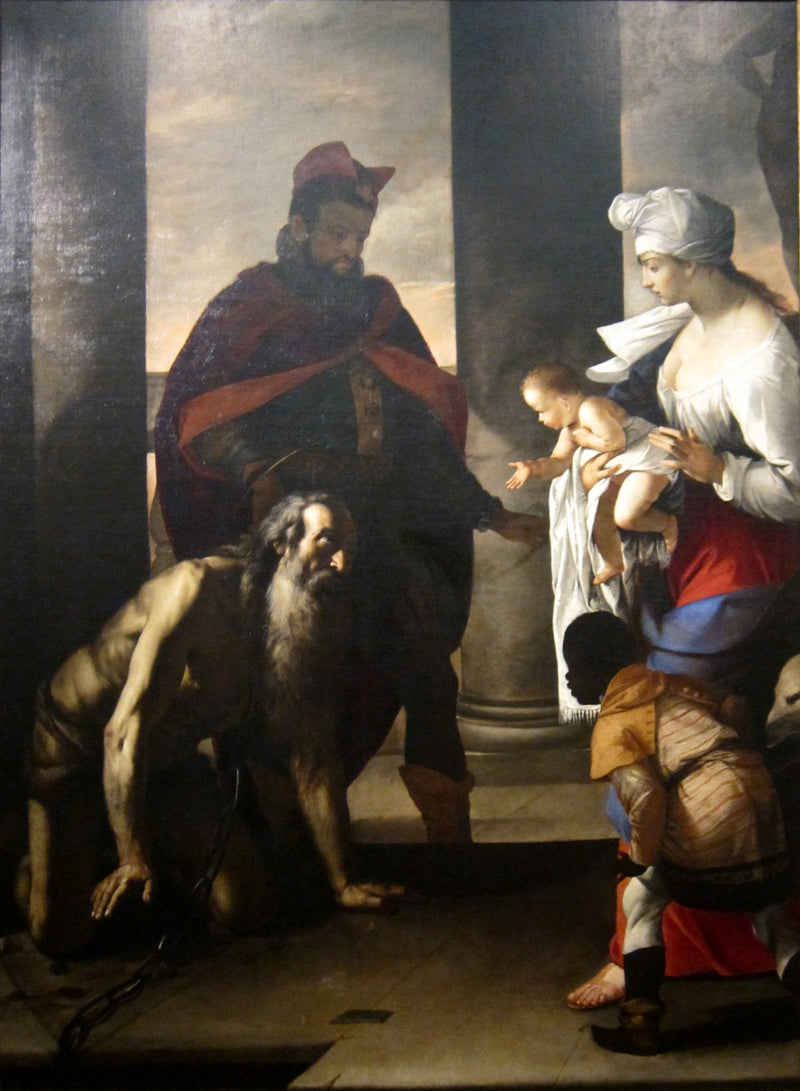 De vergeving van Sint Johannes Chrysostomos - Mattia Preti