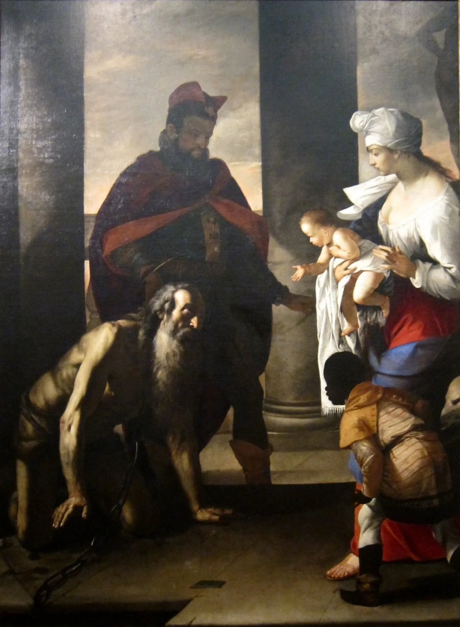 De vergeving van Sint Johannes Chrysostomos - Mattia Preti