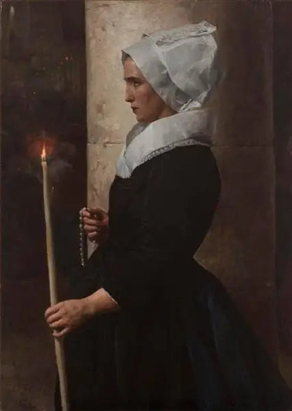 De Vergeving - Jules Breton