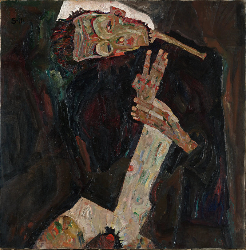 De tekstschrijver - Egon Schiele