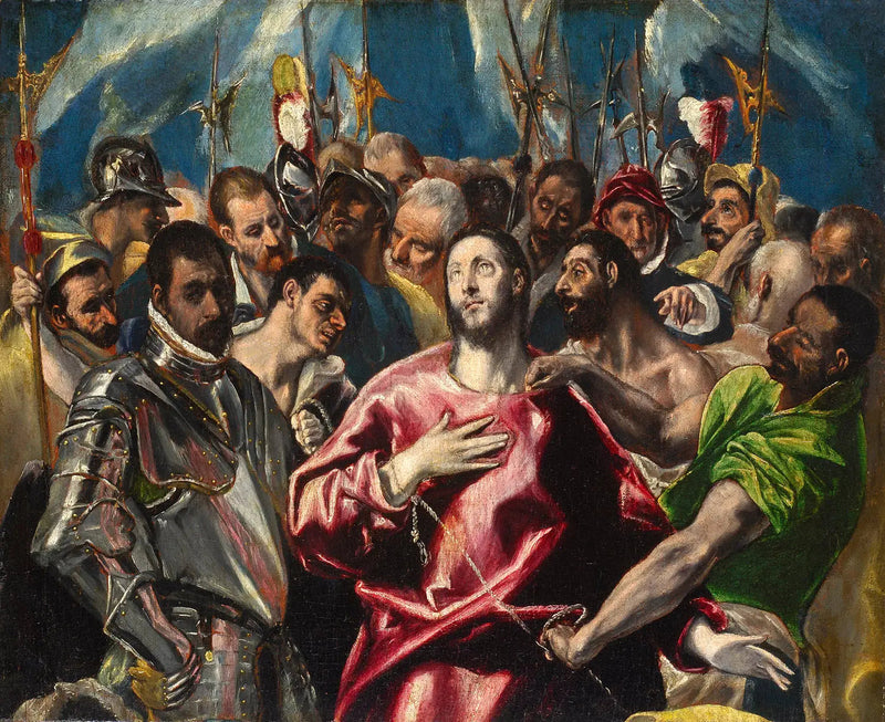 De Deel van de Tuniek van Christus - El Greco