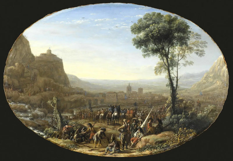 De Pas de Suse geforceerd door Lodewijk XIII - Claude Lorrain
