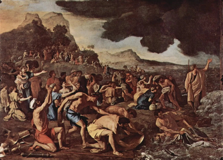De Doortocht door de Rode Zee - Nicolas Poussin