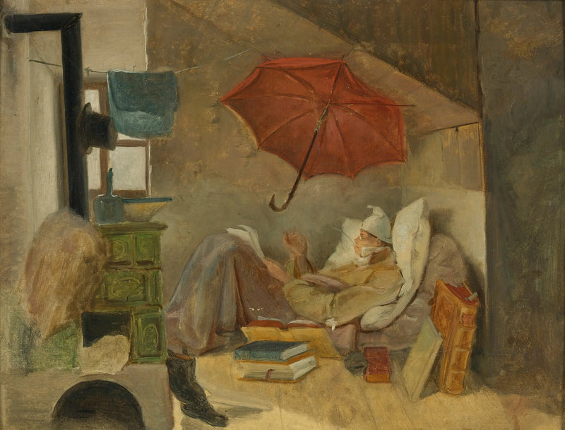 De Arme Dichter - Carl Spitzweg