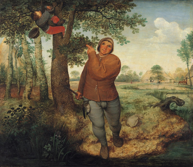 De Boer en de Nestdief - Pieter Brueghel de Oude