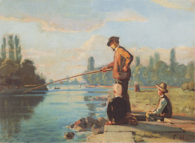 De visser - Ferdinand Hodler
