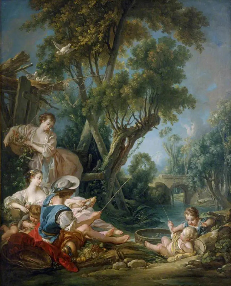De visser - François Boucher