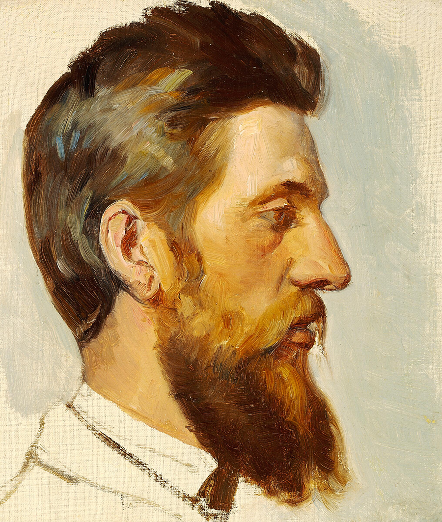 Le pêcheur Hans Martin de Skagen. - Michael Peter Ancher