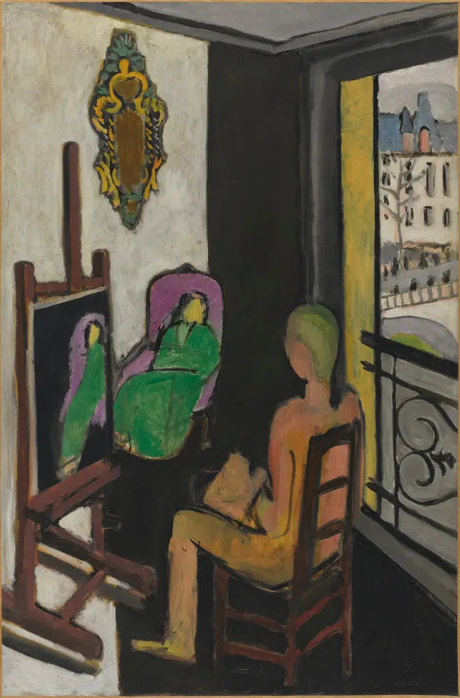 De Schilder in zijn atelier - Henri Matisse