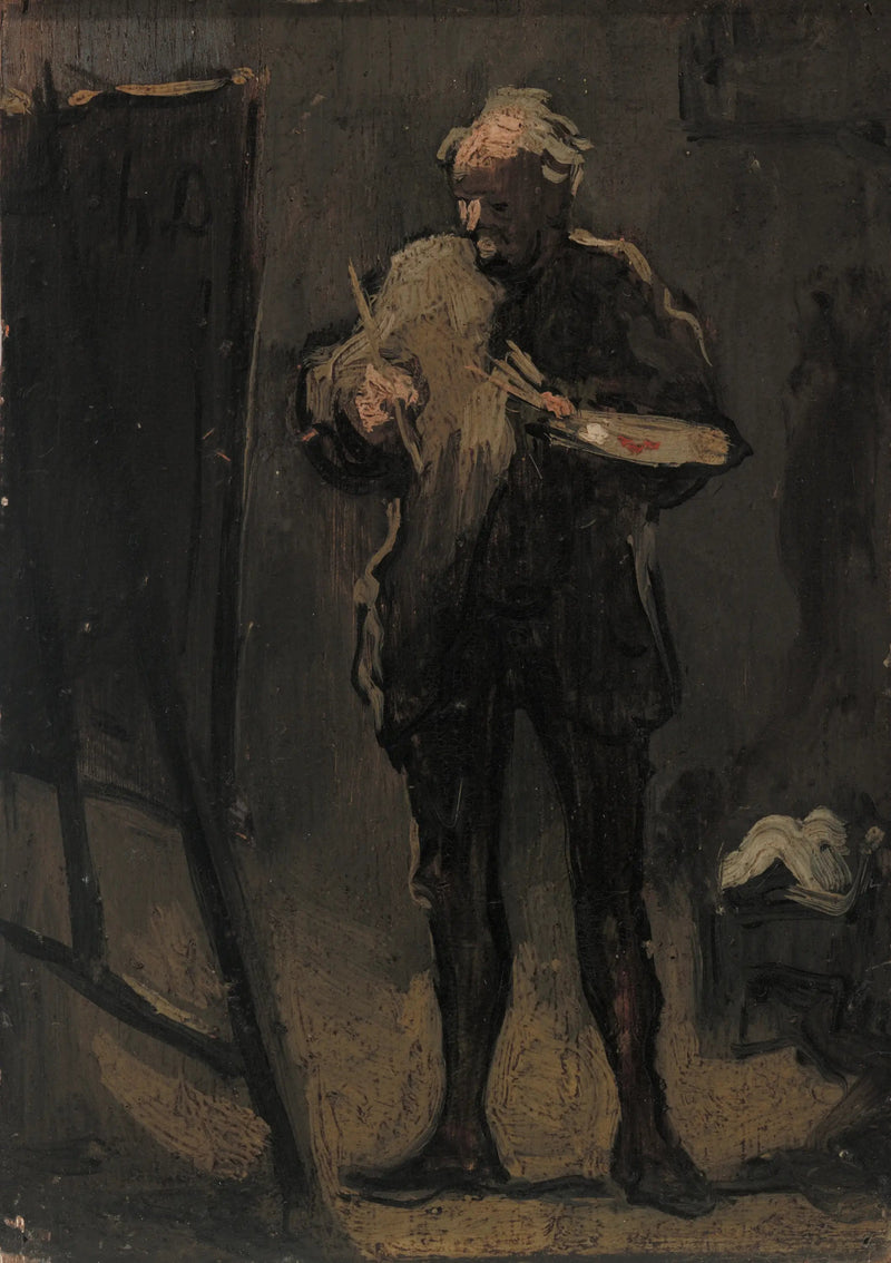De schilder voor zijn schilderij - Honoré Daumier