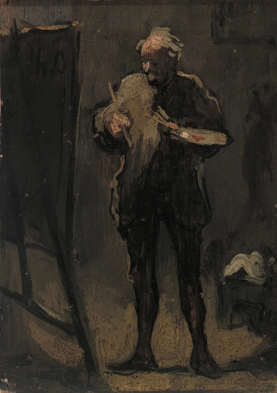 De schilder voor zijn schilderij - Honoré Daumier