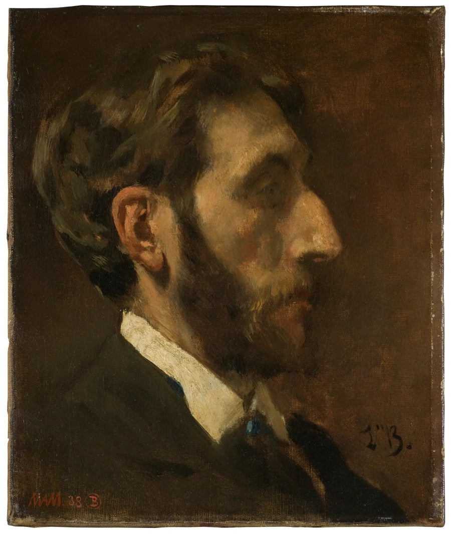 De schilder Enrique Mélida - Léon Bonnat