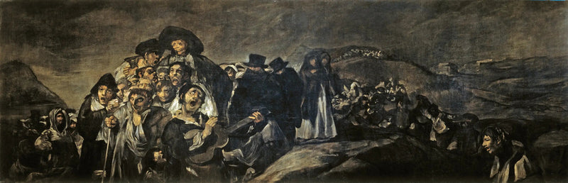 De Pelgrimage naar de kluizenaarswoning van San Isidro - Francisco de Goya