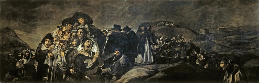 De Pelgrimage naar de kluizenaarswoning van San Isidro - Francisco de Goya
