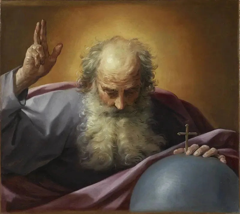 De Eeuwige Vader die de Wereld zegent - Guido Reni