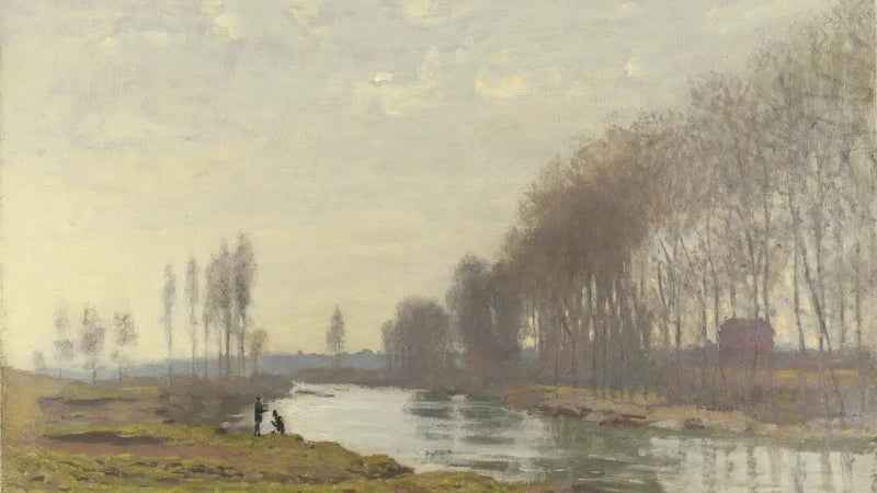 De Kleine Arm van de Seine in Argenteuil - Claude Monet