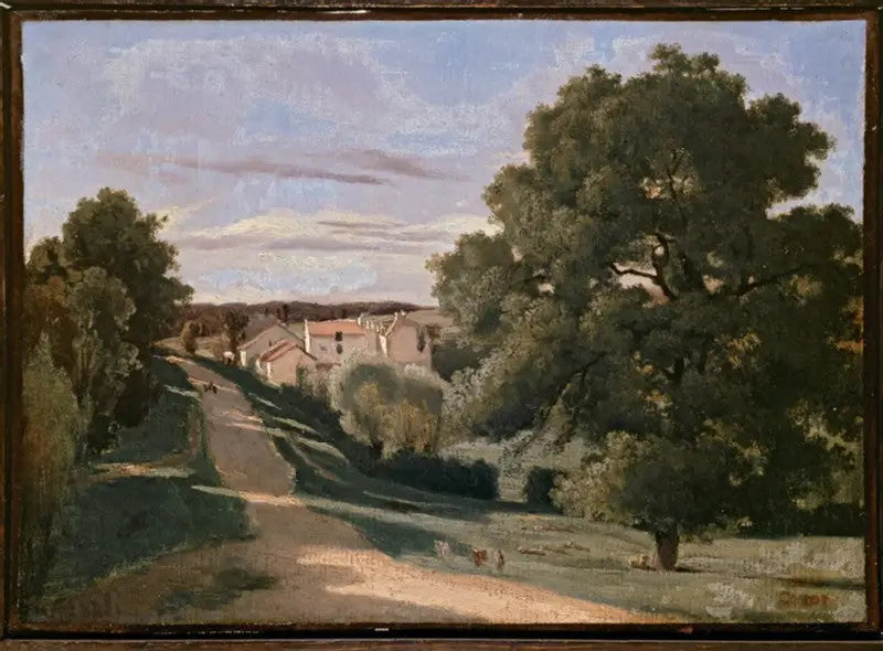 Het kleine Chaville - Jean-Baptiste Camille Corot