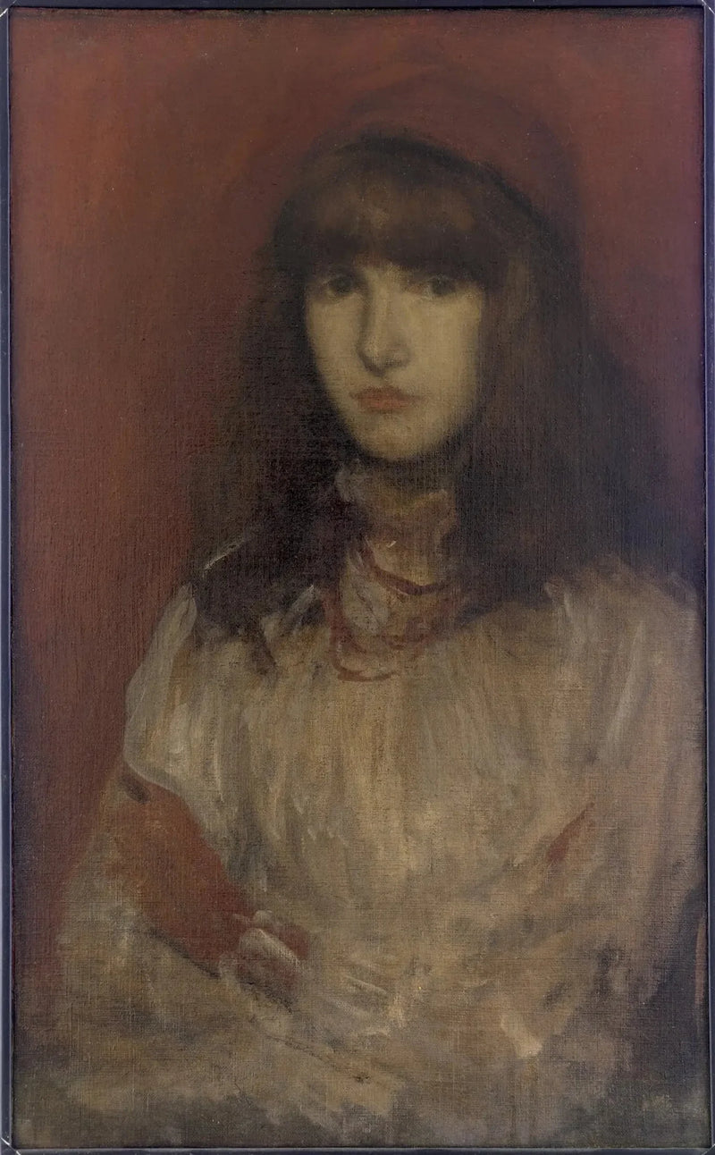 De kleine rode handschoen - James Abbott McNeill Whistler