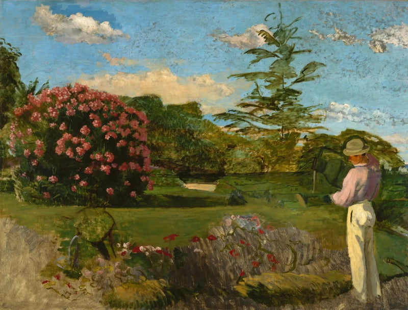 De kleine tuinman - Frédéric Bazille