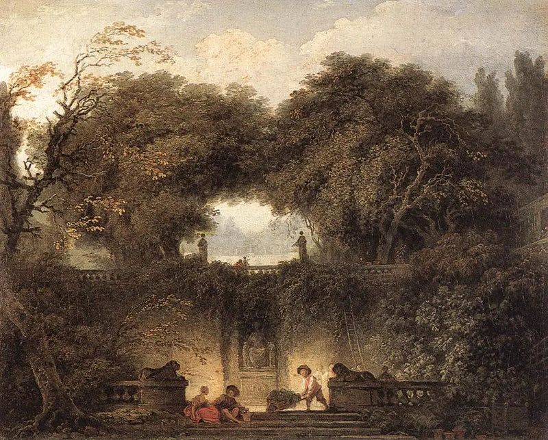 Het Kleine Park - Jean-Honoré Fragonard