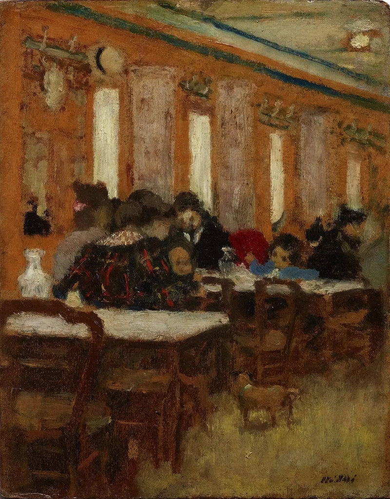Het Kleine Restaurant - Édouard Vuillard