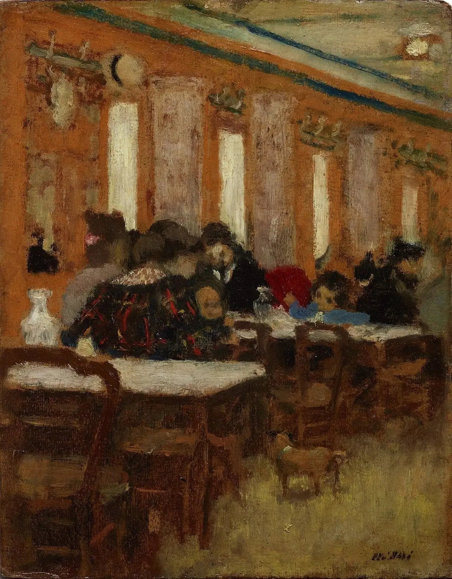 Het Kleine Restaurant - Édouard Vuillard