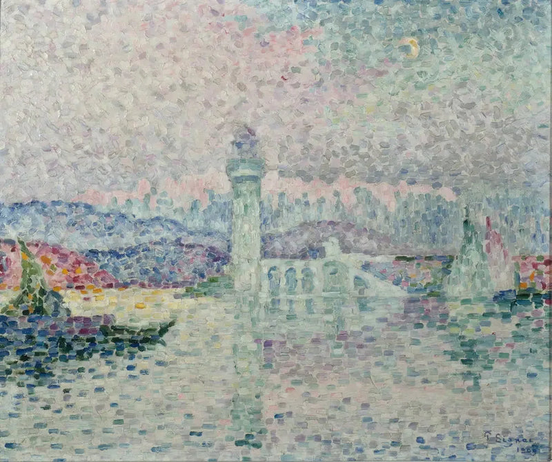 De vuurtoren van Antibes - Paul Signac