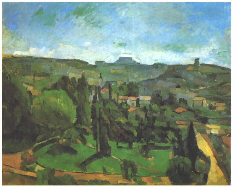 De Koningsstamper, uitzicht vanaf Bellevue - Paul Cézanne