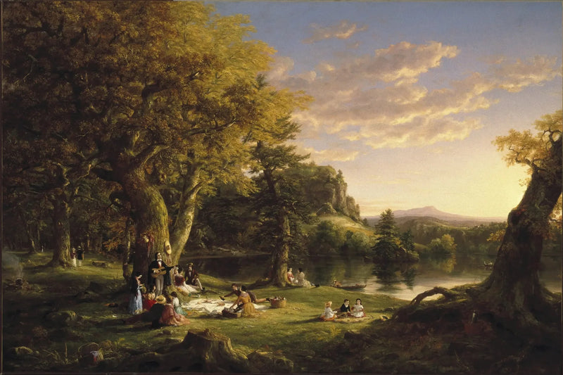 De Picknick - Thomas Cole

Source:
Le Pique-nique - Thomas Cole