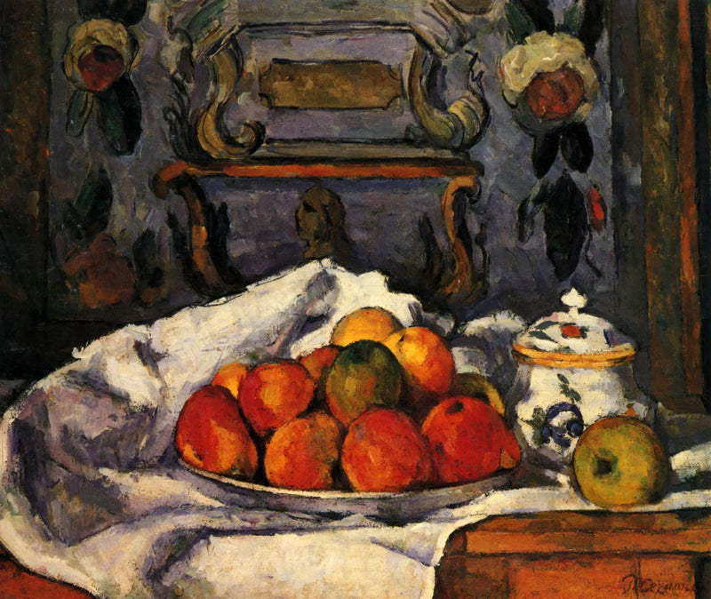 De schaal met appels - Paul Cézanne