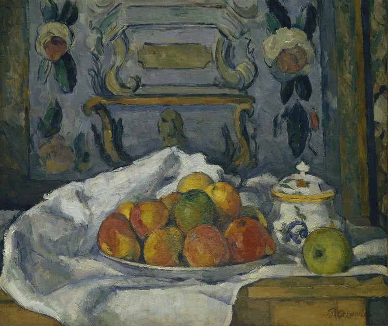 De schaal met appels - Paul Cézanne