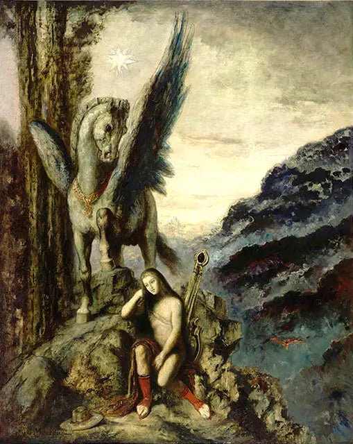 De reizende dichter - Gustave Moreau