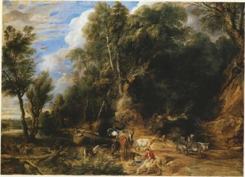 Het waterpunt - Peter Paul Rubens
