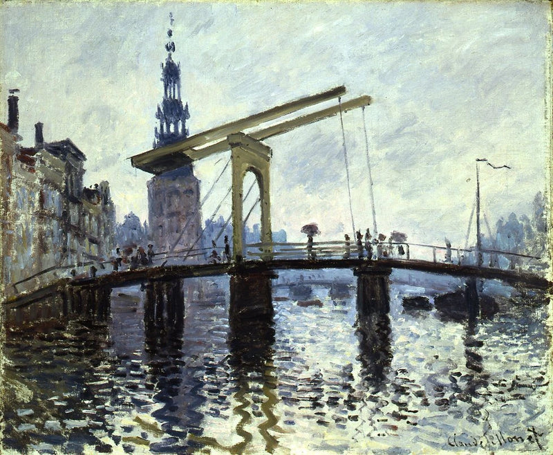 Amsterdam, De Brug - Claude Monet