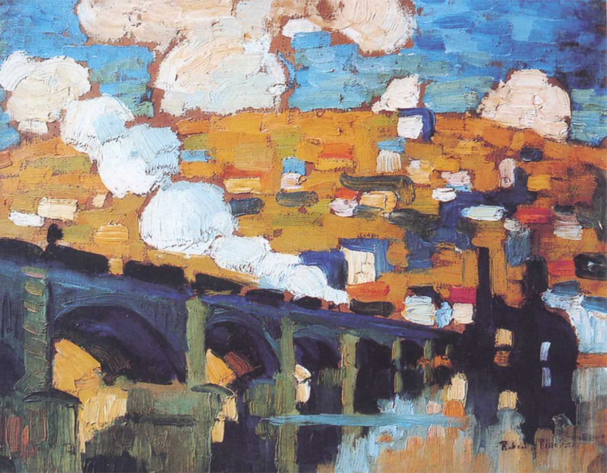 Le Pont aux Anglais - Robert Antoine Pinchon - Alpha Reproduction