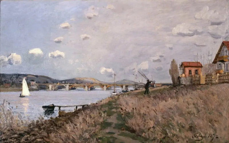 De brug van Argenteuil - Alfred Sisley