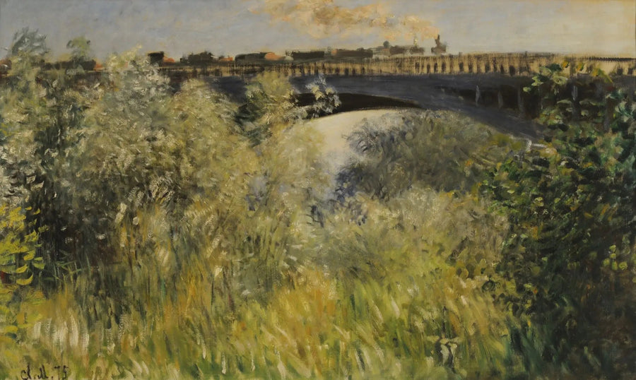 De Brug van Chatou - Claude Monet