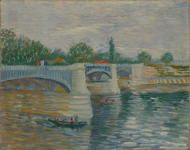 De brug van Courbevoie - Vincent van Gogh