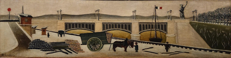 De Brug van Grenelle - Henri Rousseau