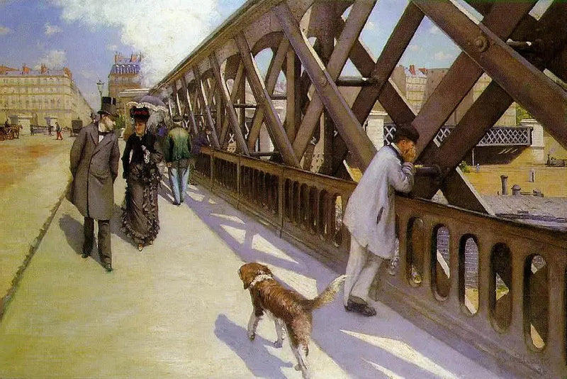 De Brug van Europa - Gustave Caillebotte